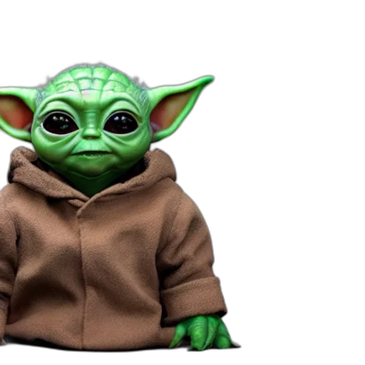 staff, jacket, creature, 3d render transparent PNG cut-out