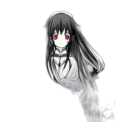 staff, creature, sword, hair transparent PNG cut-out