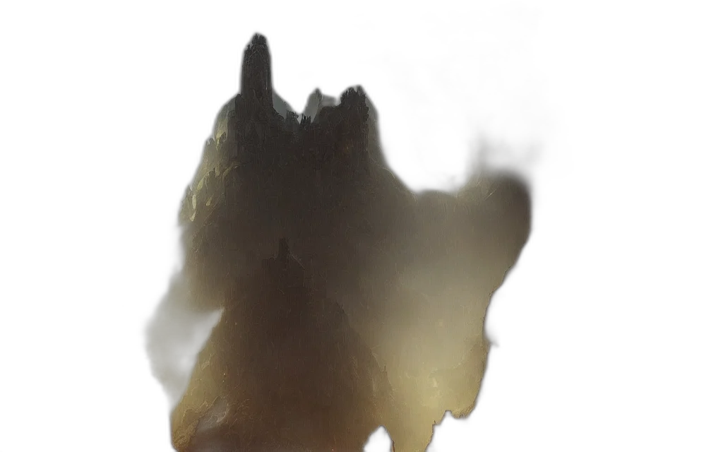 dragon, mask, creature, hair transparent PNG cut-out