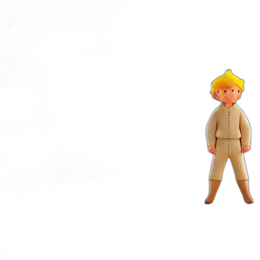 staff, jacket, creature, weapon, 3d render, concept art, pixel art, cartoon transparent PNG cut-out