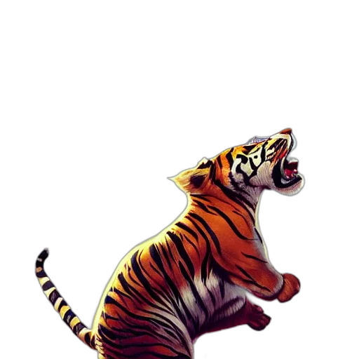 animal, creature, staff, concept art, pixel art, photorealistic, fantasy art, monochrome transparent PNG cut-out