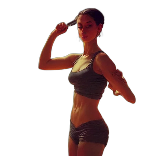 staff, concept art, 3d render, photorealistic transparent PNG cut-out