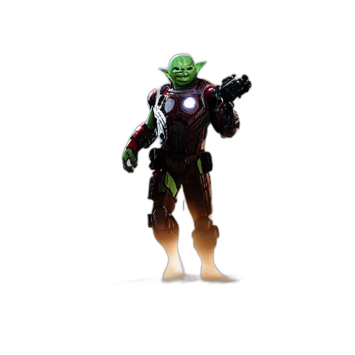 robot, weapon, staff, creature transparent PNG cut-out