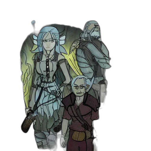 staff, sword, weapon, jacket transparent PNG cut-out