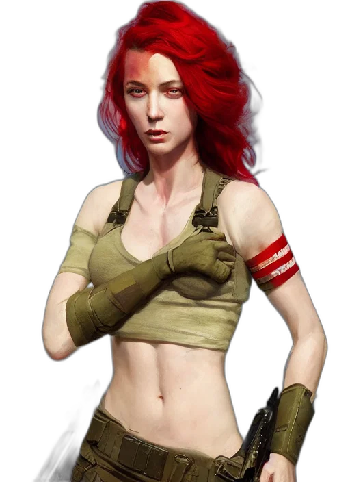 weapon, concept art, cyberpunk, comic book art, pixel art, red, cinematic, shot transparent PNG cut-out