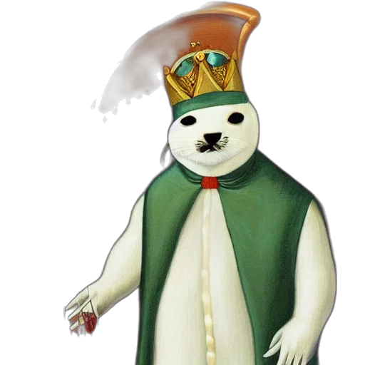 staff, crown, animal, hat transparent PNG cut-out
