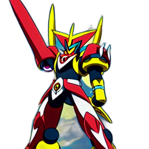 robot, weapon, staff, sword transparent PNG cut-out
