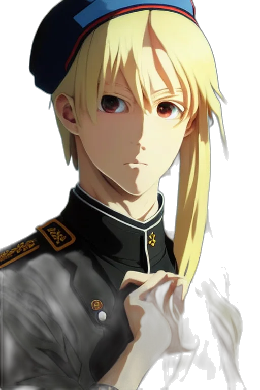 staff, hat, crown, face transparent PNG cut-out