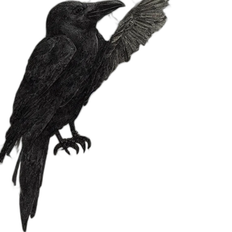 animal, creature, dragon, staff, concept art, photorealistic, fantasy art, pencil sketch transparent PNG cut-out