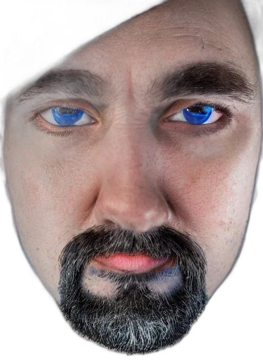 face, mask, robot, creature transparent PNG cut-out