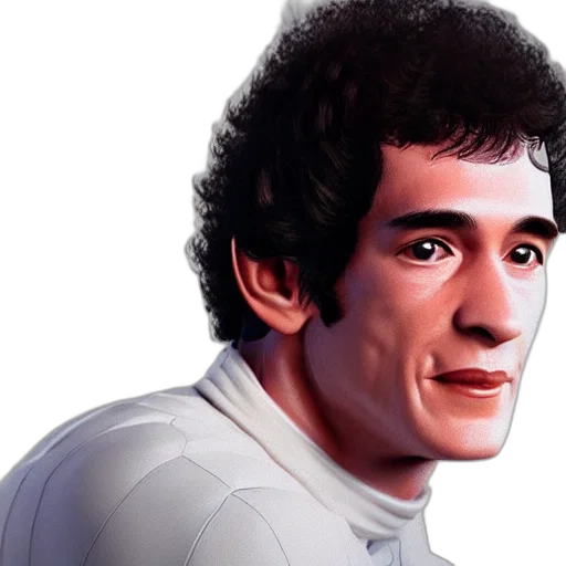 face, robot, photorealistic, comic book art transparent PNG cut-out
