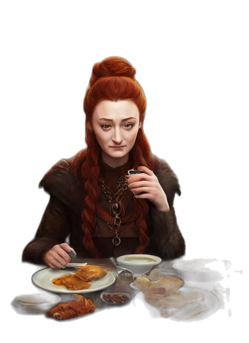 food, dragon, face, fantasy art transparent PNG cut-out