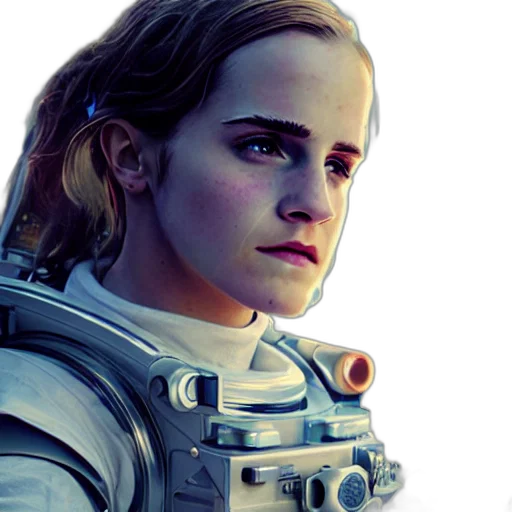 robot, face, concept art, photorealistic, cyberpunk, comic book art, outer space, highly transparent PNG cut-out