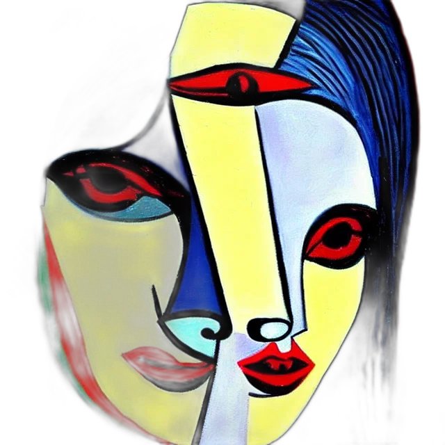 mask, face, jewelry, crown, cartoon, concept art, photorealistic, oil painting transparent PNG cut-out