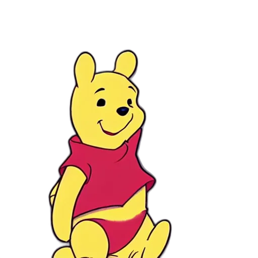 dress, animal, cartoon, concept art, pixel art, winnie, pooh, anime transparent PNG cut-out
