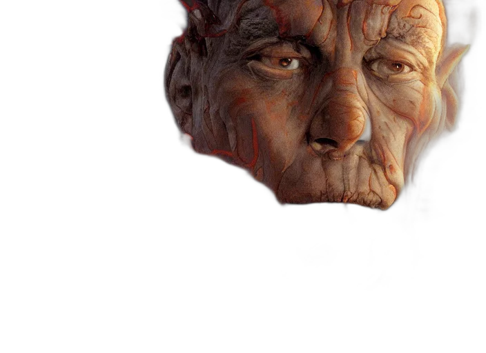mask, face, crown, creature transparent PNG cut-out