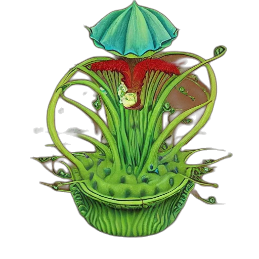 umbrella, flower, crown, hat transparent PNG cut-out