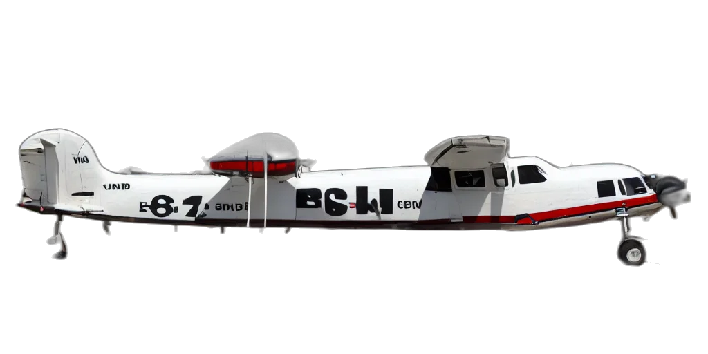 3d render, concept art, beechcraft transparent PNG cut-out