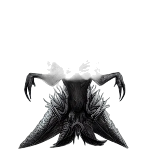 dragon, creature, mask, crown transparent PNG cut-out