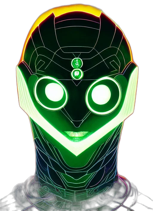 mask, robot, face, concept art transparent PNG cut-out