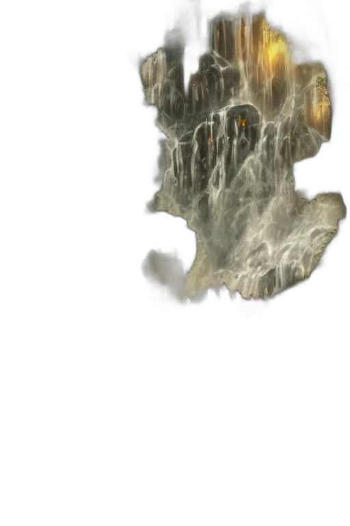 dragon, face, mask, creature, concept art, fantasy art, watercolor, photorealistic transparent PNG cut-out
