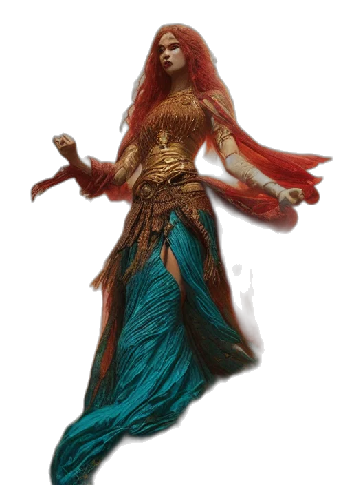 staff, fantasy art, concept art, comic book art transparent PNG cut-out