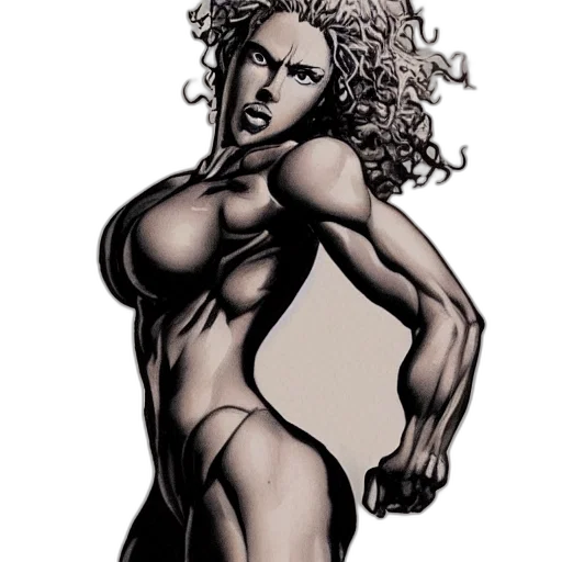 comic book art, cartoon, concept art, photorealistic transparent PNG cut-out
