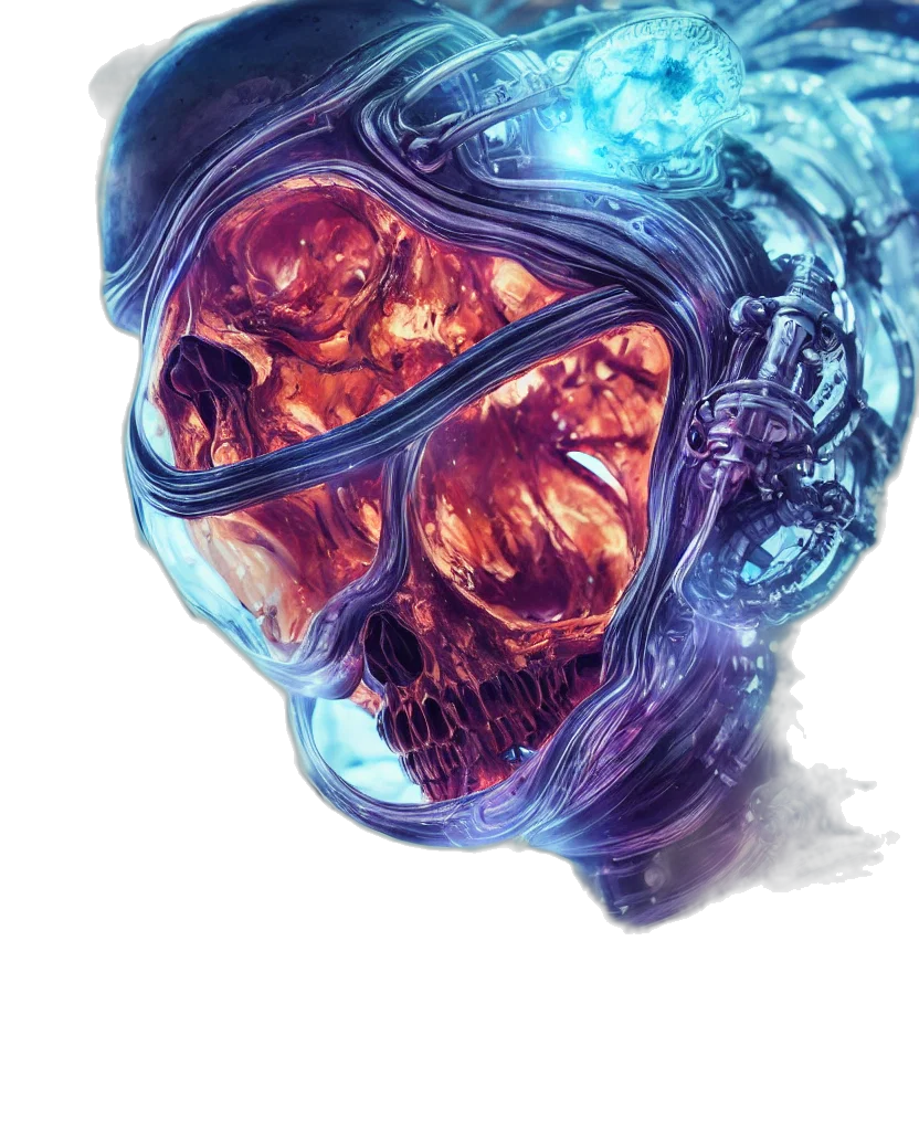 mask, face, creature, robot transparent PNG cut-out