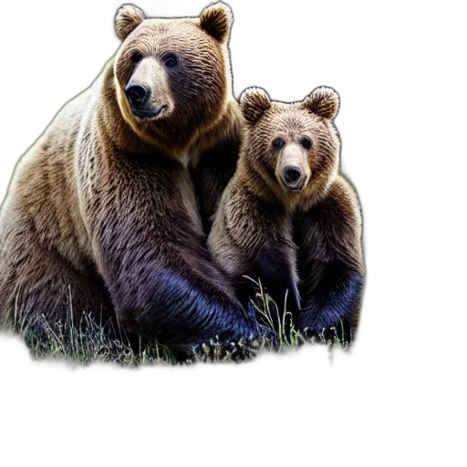 animal, photorealistic, concept art, oil painting transparent PNG cut-out