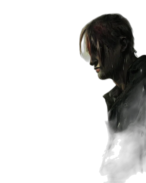 jacket, mask, face, weapon, concept art, photorealistic, comic book art, cyberpunk transparent PNG cut-out