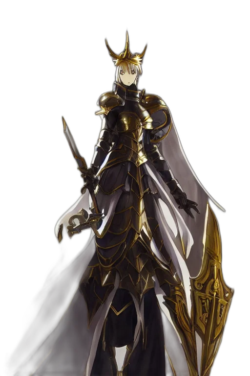 sword, staff, crown, weapon transparent PNG cut-out