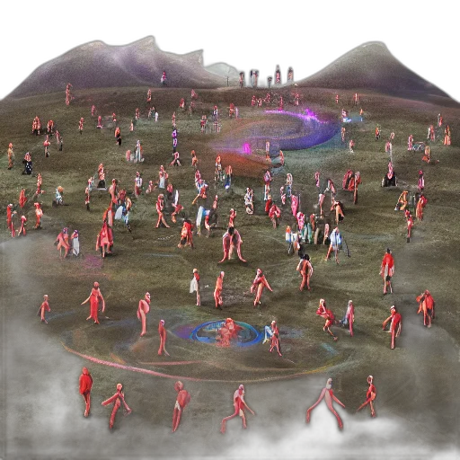 concept art, 3d render, fantasy art, fog transparent PNG cut-out