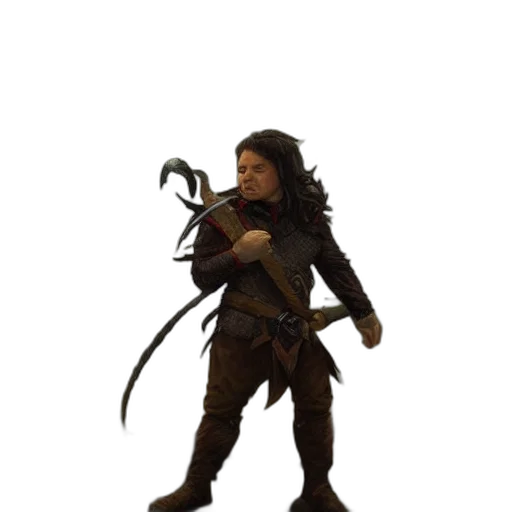 staff, weapon, dragon, creature transparent PNG cut-out