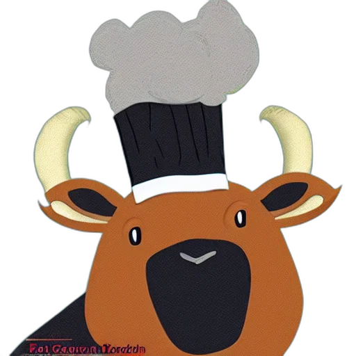 food, staff, hat, cartoon, portrait, chef, gordon, ramsay transparent PNG cut-out