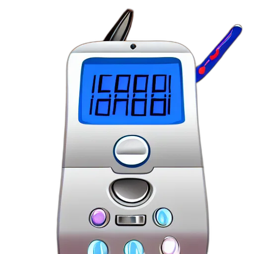 staff, robot, 3d render, clip transparent PNG cut-out