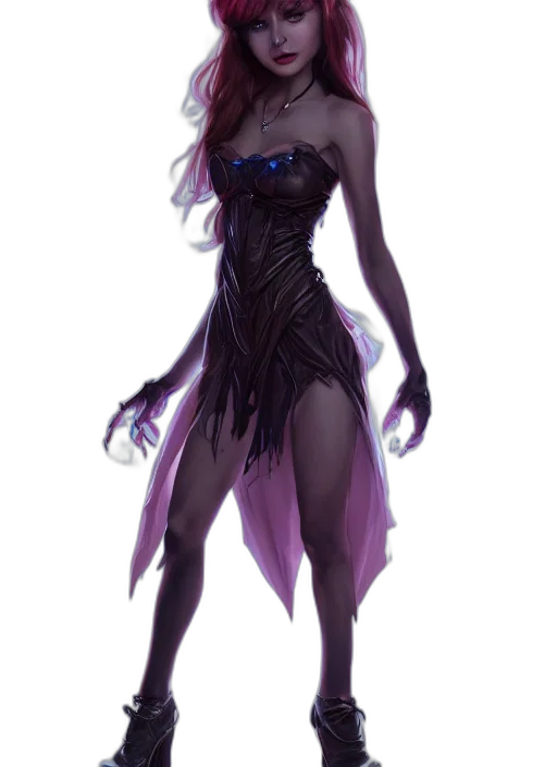 dress, creature, staff, concept art, fantasy art, cyberpunk, comic book art, underwater transparent PNG cut-out