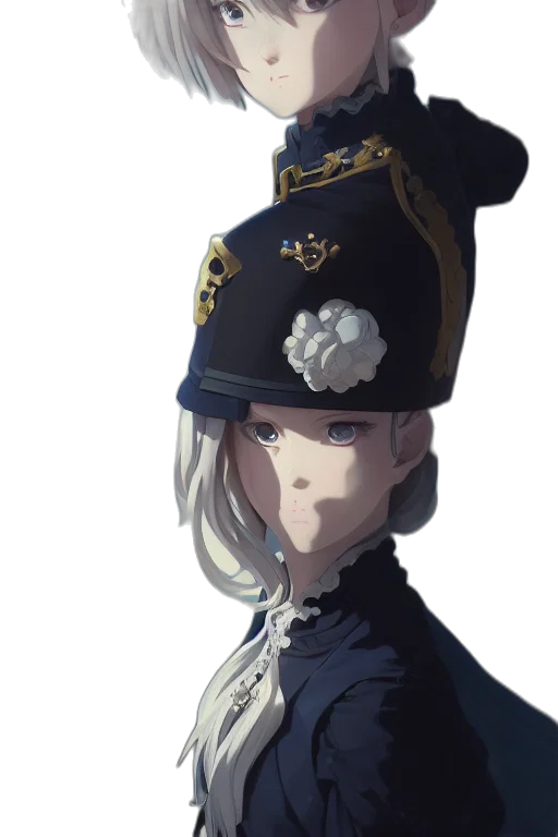 hat, crown, staff, face transparent PNG cut-out