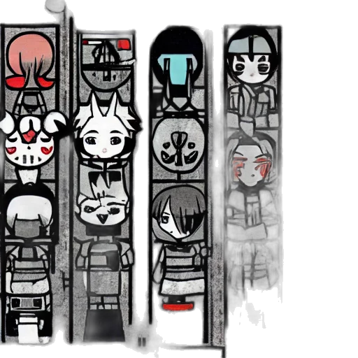 robot, mask, concept art, comic book art transparent PNG cut-out