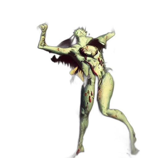 creature, staff, concept art, fantasy art transparent PNG cut-out