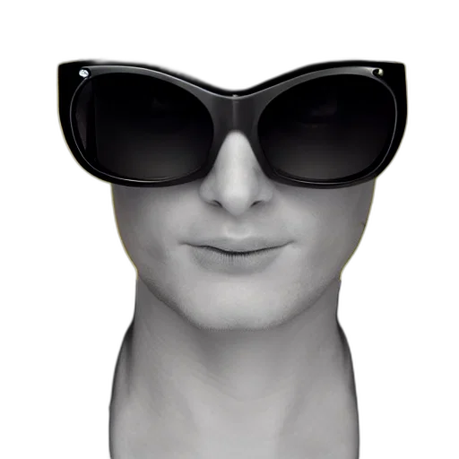 face, mask, hat, staff transparent PNG cut-out