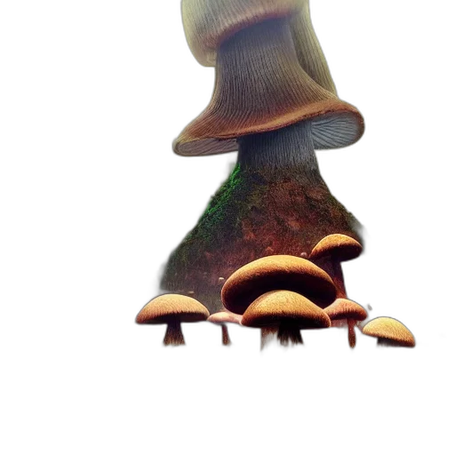 hat, crown, tree, creature transparent PNG cut-out