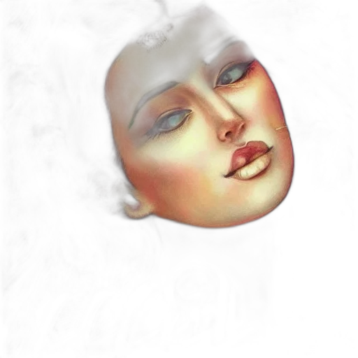 face, mask, jewelry, staff transparent PNG cut-out