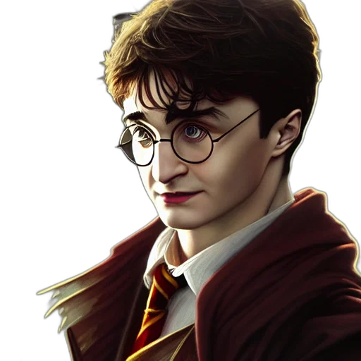 face, staff, photorealistic, comic book art transparent PNG cut-out
