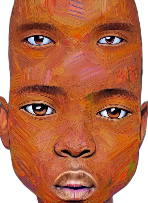 face, mask, crown, robot, photorealistic, watercolor, oil painting, fantasy art transparent PNG cut-out