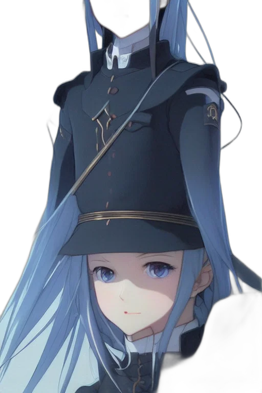 hat, crown, staff, sword, anime, concept art, fantasy art, 3d render transparent PNG cut-out