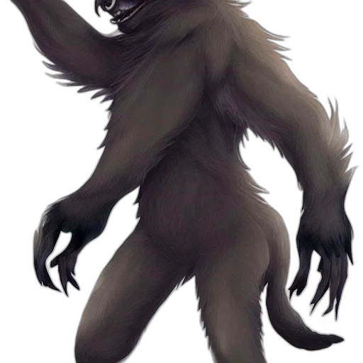 creature, animal, staff, concept art transparent PNG cut-out