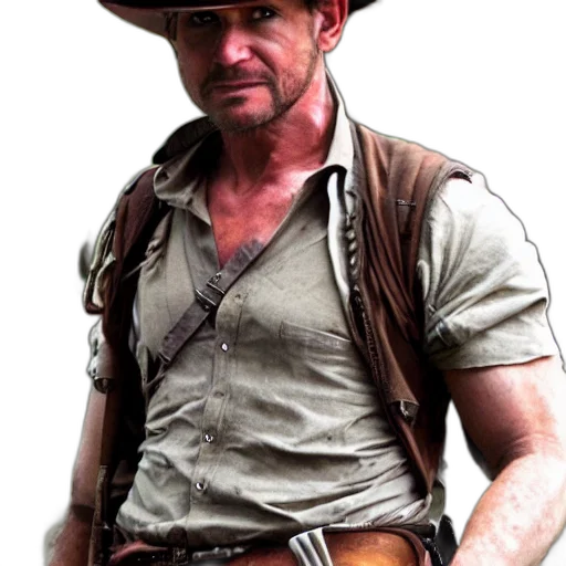 hat, weapon, staff, photorealistic transparent PNG cut-out
