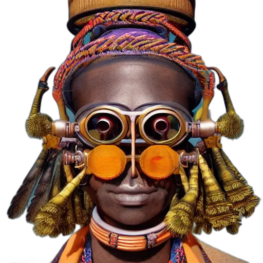mask, face, jewelry, staff, photorealistic, concept art, 3d render, fantasy art transparent PNG cut-out