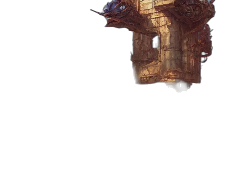 dragon, staff, weapon, crown transparent PNG cut-out