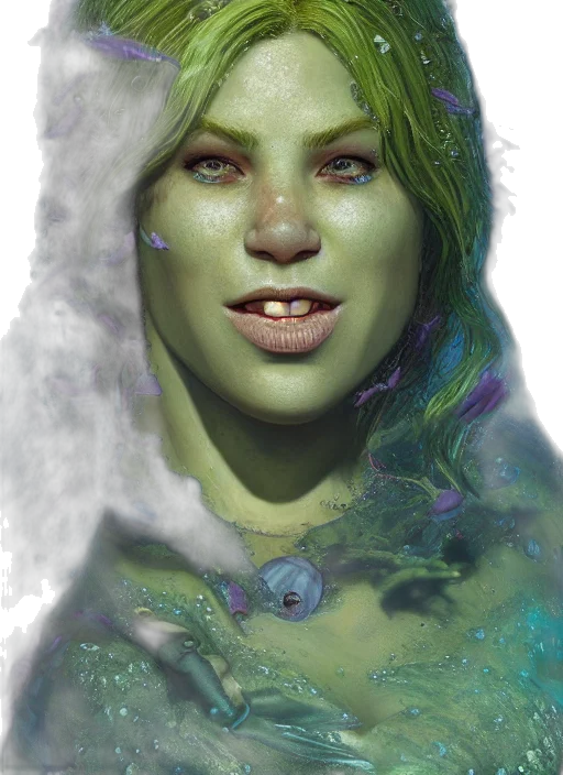 face, creature, mask, fantasy art transparent PNG cut-out